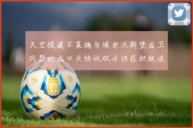 天空报道不莱梅与埃尔沃斯堡后卫冈瑟达成口头协议双方仍在积极谈判中